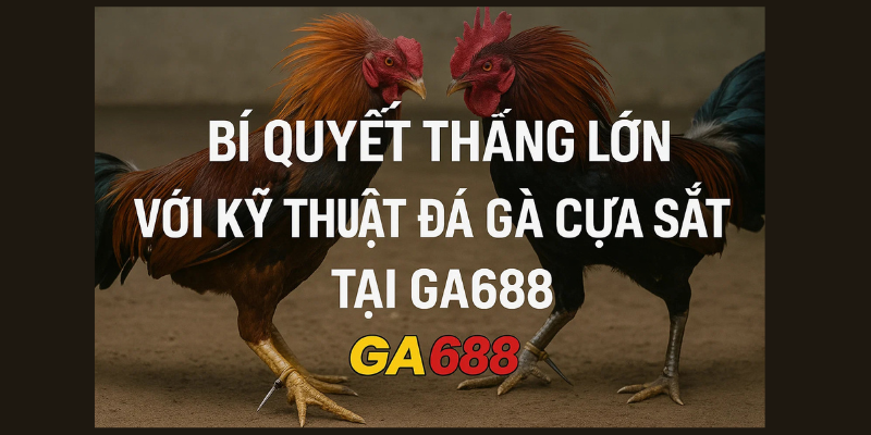 Kỹ Thuật Đá Gà Cựa Sắt – Nhân Tố Quyết Định Kết Cục